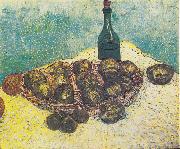 Vincent Van Gogh Still Life with Bottle, Lemons and Oranges painting